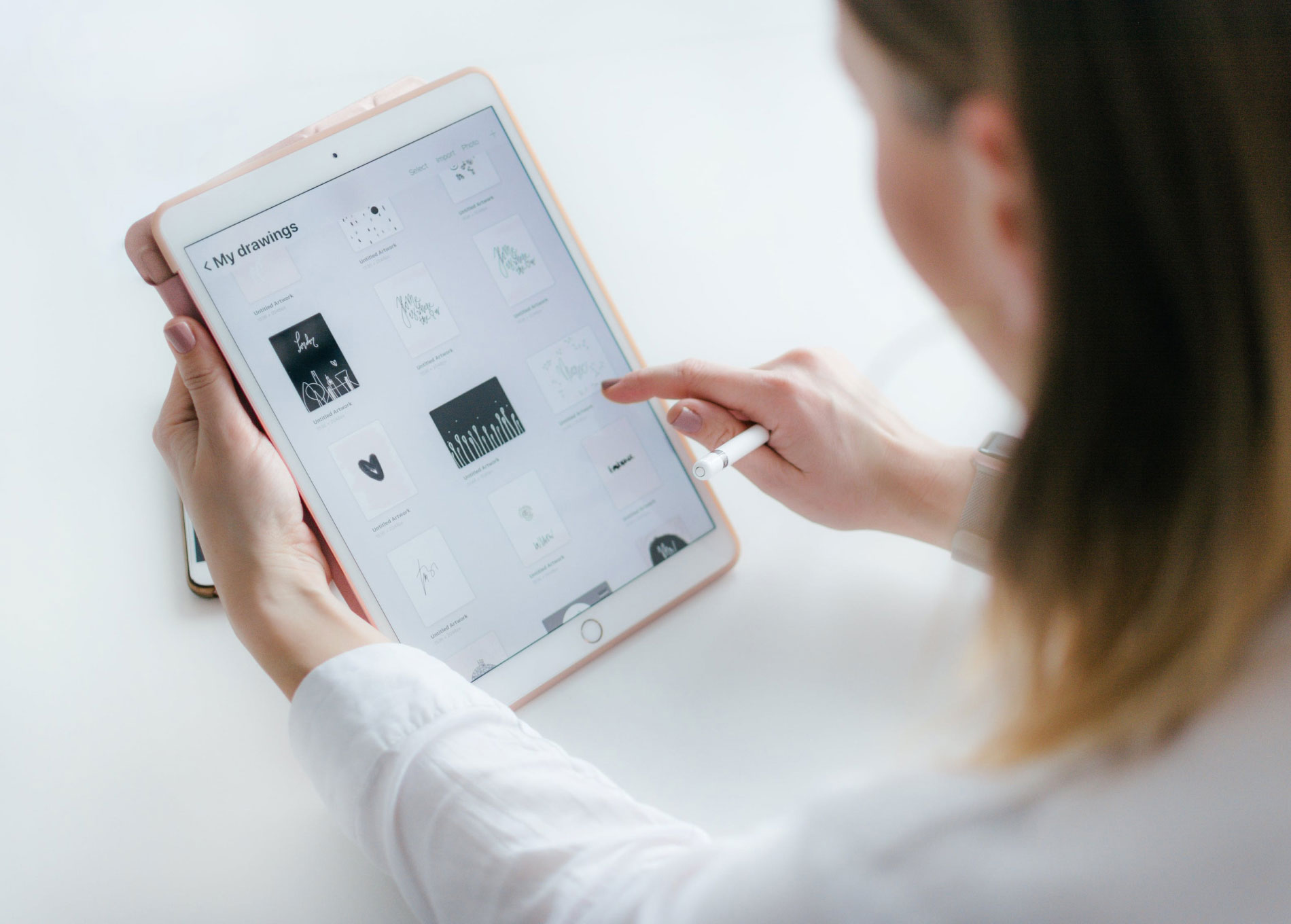 Portfolio Website Interface